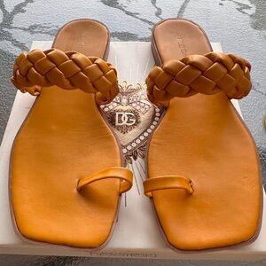 BCBG Mustard Braided Women's Sandals